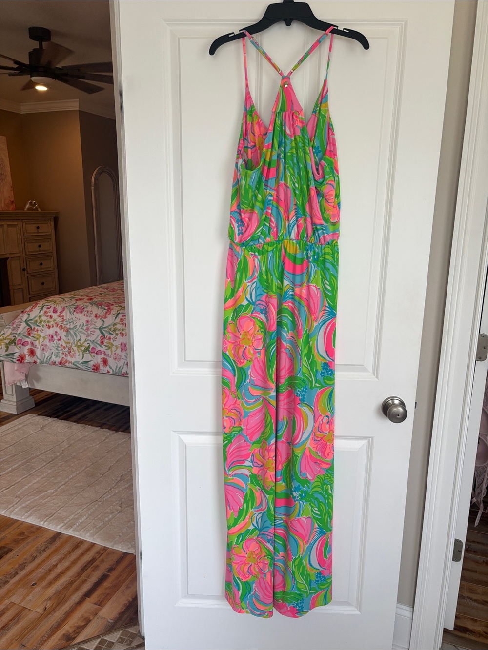 Lilly Pulitzer Rosa Maxi Dress in
“So A Peeling” print size medium - Picture 8 of 11